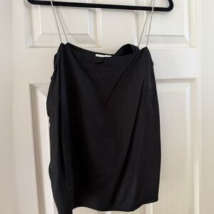 Black Women's black tank top  - Classic Minimal Style